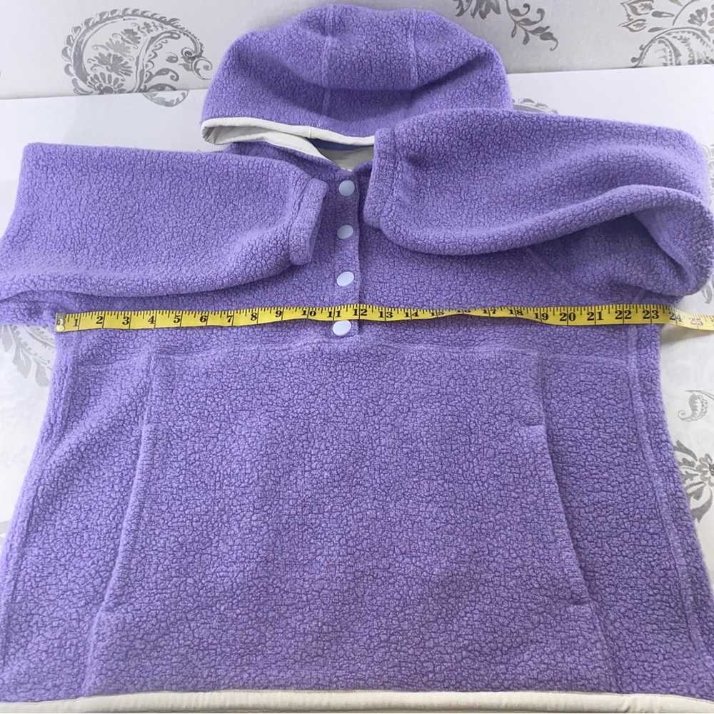Outdoor Voices Hoodie size S Purple
MegaFleece SnapUp lilac pullover - Picture 4 of 8